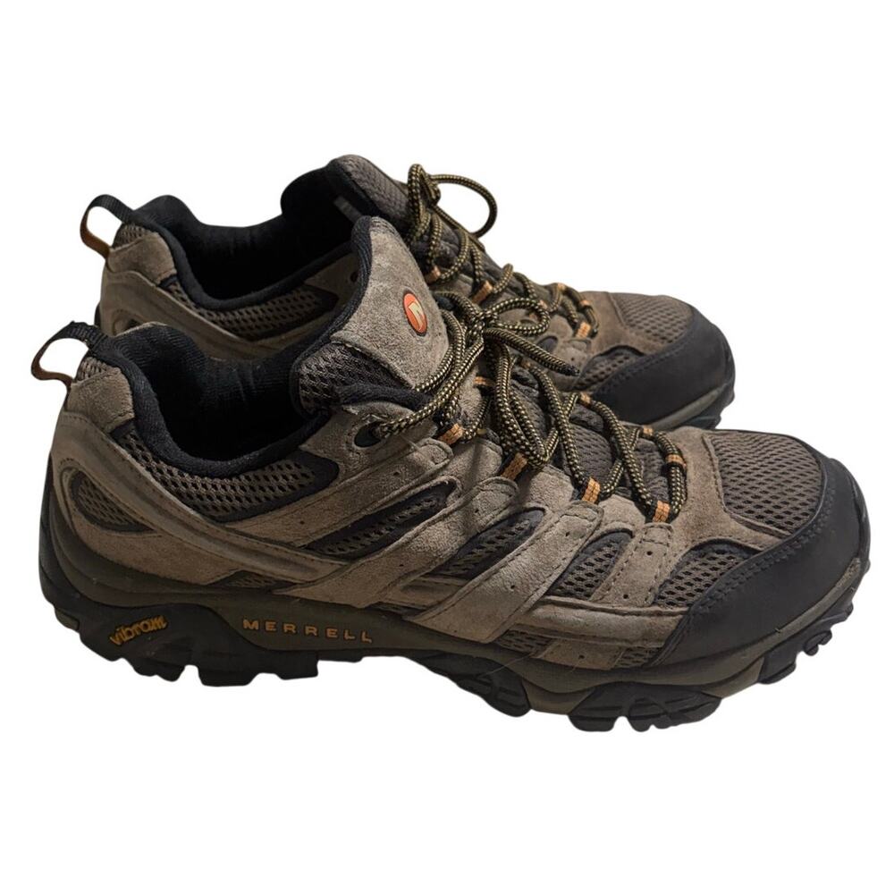 Merrell Moab 2 Ventilator Low-Top Hiking Shoes Men's Size 13 Brown Mesh Vibram